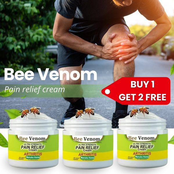 (Pack of 3) BeeTherapy™ #1 Bee Venom Pain Relief Cream | Buy 1 Get 2 Free 🔥