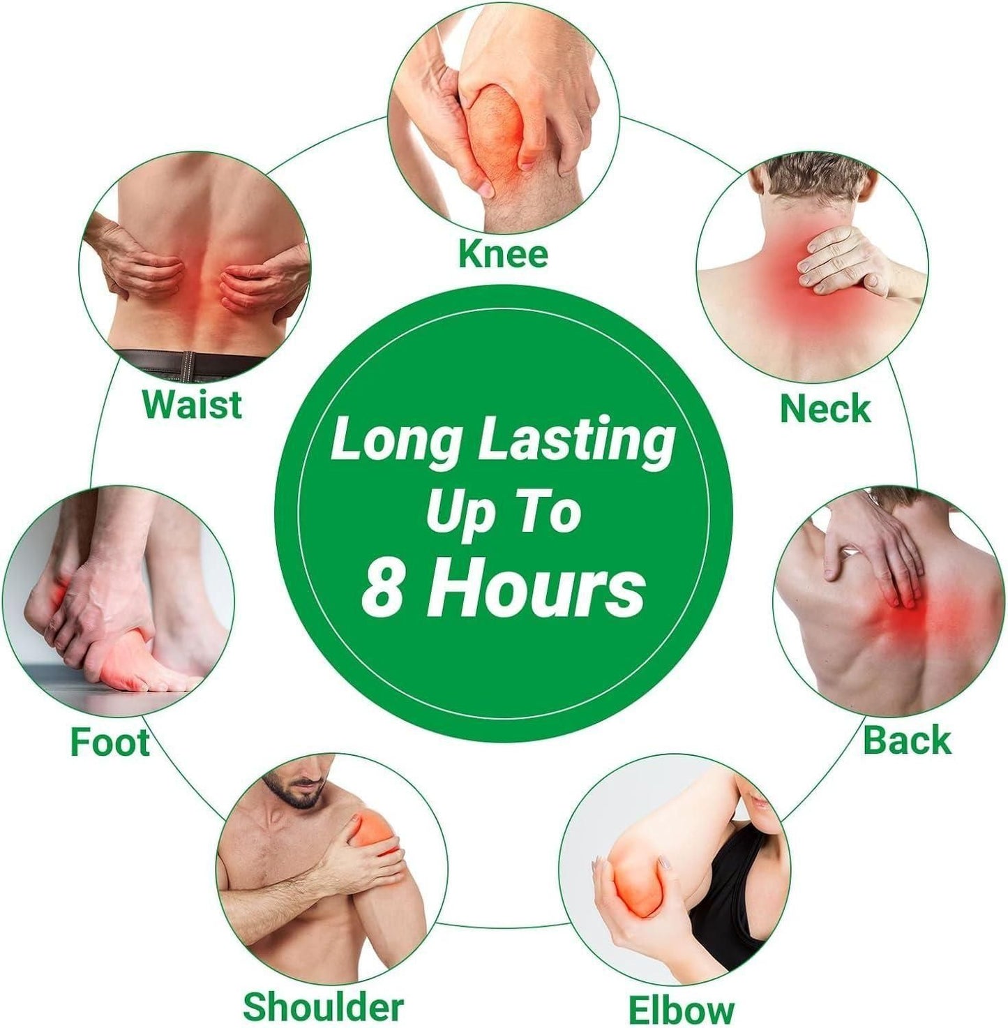 Herbal Pain Relief - Knee Patch @ ₹499 (Pack of 10x2) - Buy 1, Get 1 FREE! 😍✅