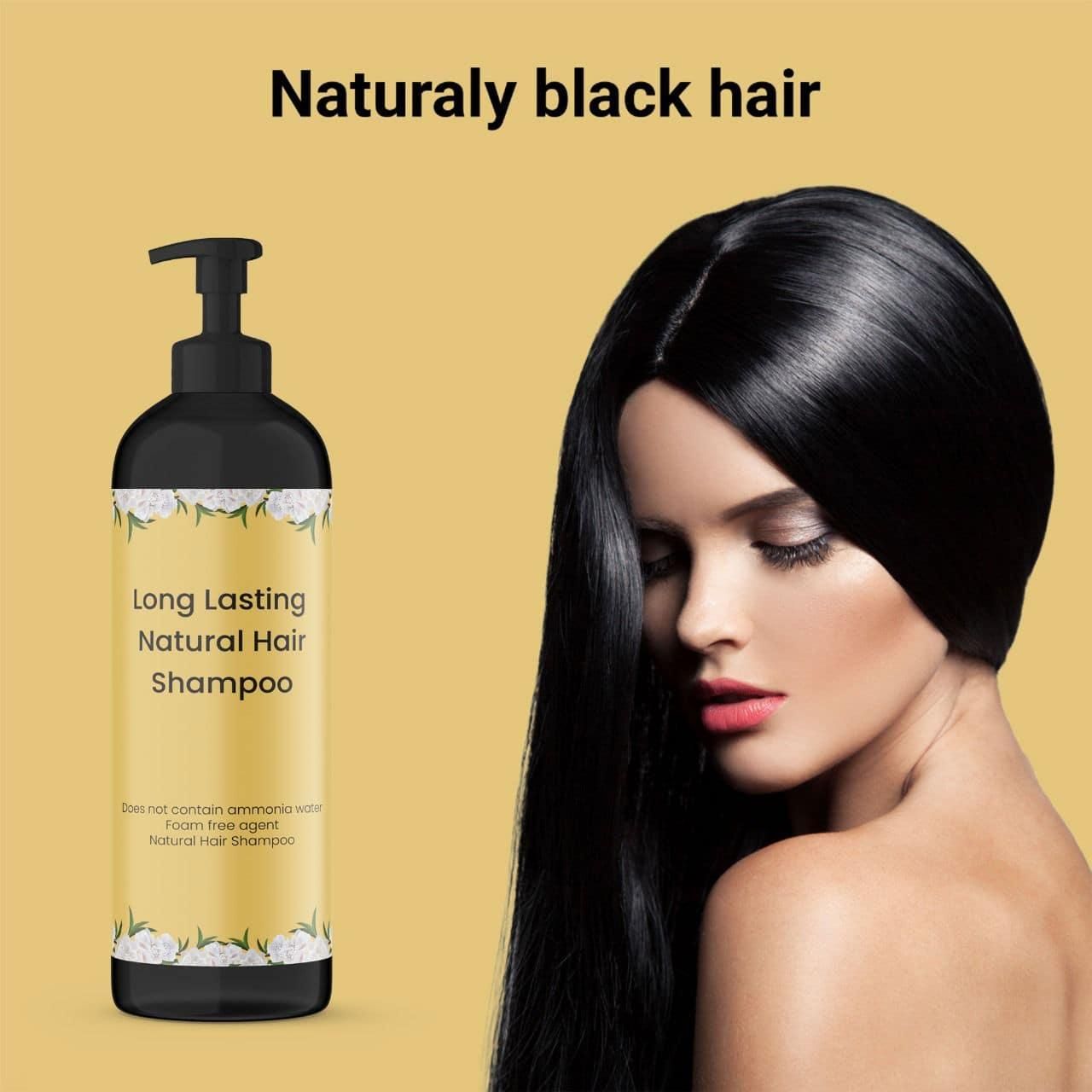 Long Lasting Natural Hair Dye Shampoo : Rs 399 Today Prepaid - (Buy 1, Get 2 FREE)!!! 😍