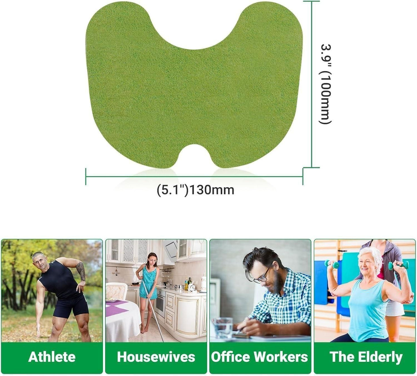 Herbal Pain Relief - Knee Patch @ ₹499 (Pack of 10x2) - Buy 1, Get 1 FREE! 😍✅
