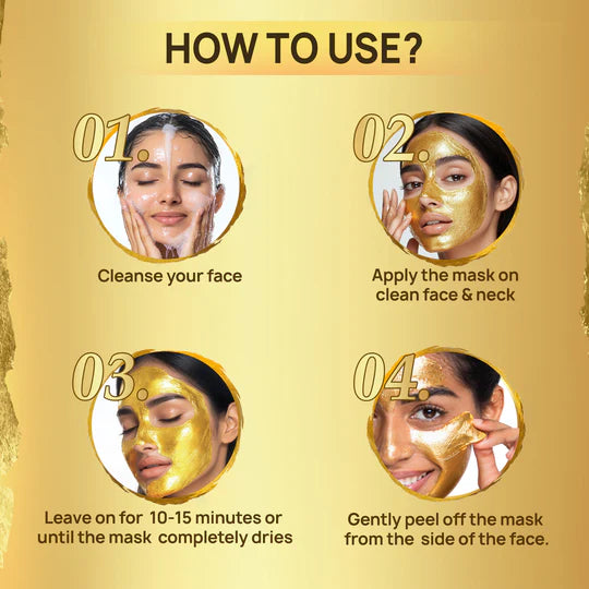 Original Gold Peel off Mask (Buy 1, Get 1 Free)