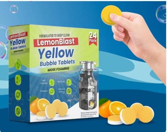 LemonBlast Yellow Bubble Tablets (24pc) Buy 1 Get 1 FREE!