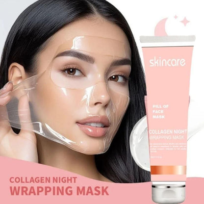 Collagen Night Wrapping Peel Off Mask Pack of 2 (Buy 1 Get 1 FREE) 💥✅