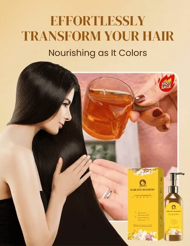 Long Lasting Natural Hair Dye Shampoo : Rs 399 Today Prepaid - (Buy 1, Get 2 FREE)!!! 😍